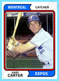 Gary Carter 1974 Topps Custom Card - 4806