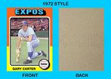 Gay Carter 1975 Topps Custom Card - 4831