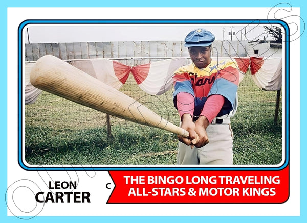 Leon Carter 1974 Topps Custom Card - 4805
