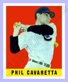 Phil Cavaretta 1948 Leaf Reproduction Card - 3857