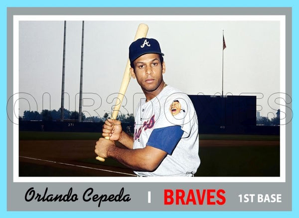 Orlando Cepeda 1970 Topps Custom Card - 4557