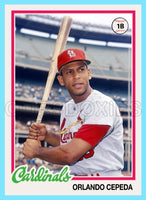 Orlando Cepeda 1978 Topps Custom Card - 4893