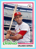 Orlando Cepeda 1978 Topps Custom Card - 4893