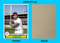 Orlando Cepeda 1979 Topps Custom Card - 4915