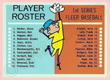 Checklist 1963 Fleer Reproduction Card - 4317