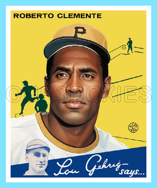 Roberto Clemente 1934 Goudey Custom Card - 3713