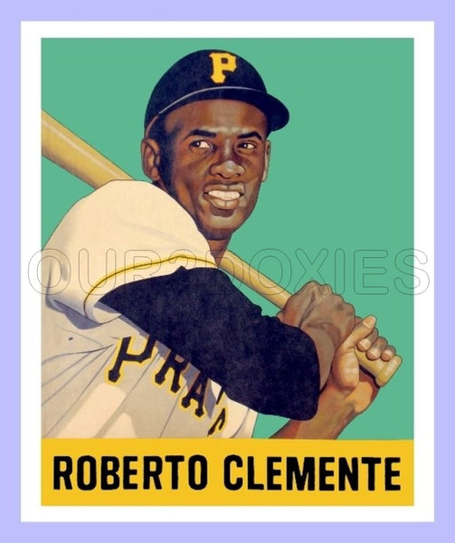 Roberto Clemente 1948 Leaf Custom Card - 3895