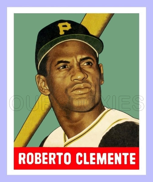 Roberto Clemente 1948 Leaf Custom Card - 3896