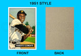 Roberto Clemente 1951 Bowman Custom Card - 4011