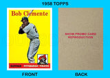 Roberto Clemente 1958 Topps Reproduction Card - 4117