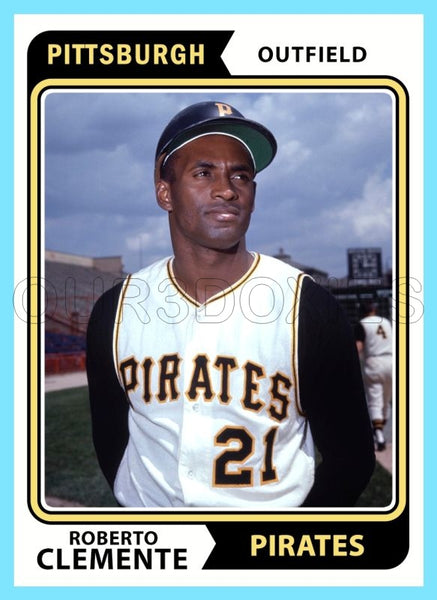 Roberto Clemente 1974 Topps Custom Card - 4807