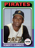 Roberto Clemente 1975 Topps Custom Card - 4832