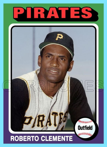 Roberto Clemente 1975 Topps Custom Card - 4832