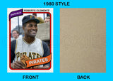 Roberto Clemente 1980 Topps Custom Card - 4923