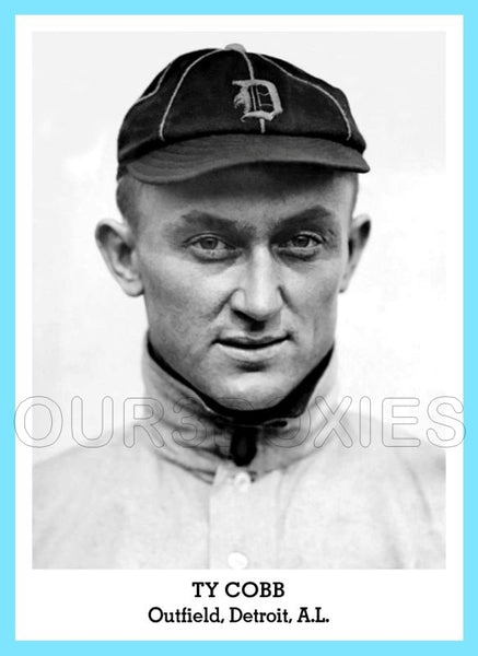 Ty Cobb 1947 Tip Top Bread Custom Card - 3813