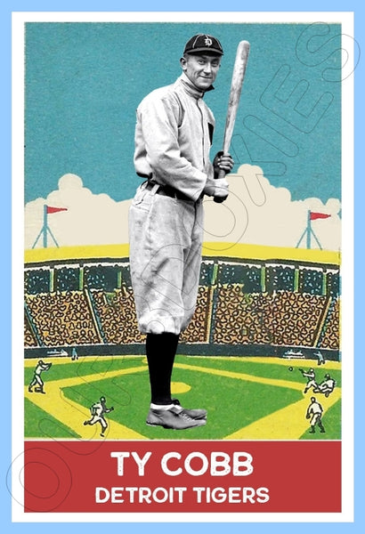 Ty Cobb 1933 DeLong Custom Card - 4621