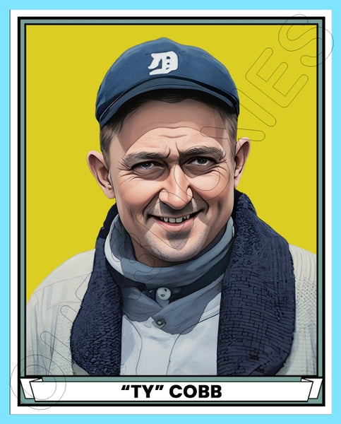 Ty Cobb 1941 Play Ball Custom Card - 3770