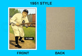 Ty Cobb 1951 Bowman Custom Card - 4012