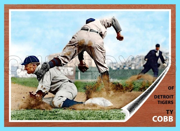 Ty Cobb 1962 Topps Custom Card - 4289