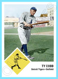 Ty Cobb 1963 Fleer Custom Card - 4319