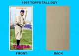 Ty Cobb 1967 Topps Tall Boy Custom Card - 4946