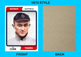 Ty Cobb 1974 Topps Custom Card - 4808