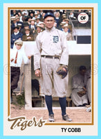 Ty Cobb 1978 Topps Custom Card - 4895