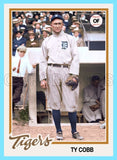 Ty Cobb 1978 Topps Custom Card - 4895