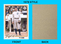 Ty Cobb 1978 Topps Custom Card - 4895
