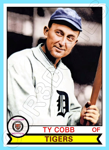 Ty Cobb 1979 Topps Custom Card - 4918