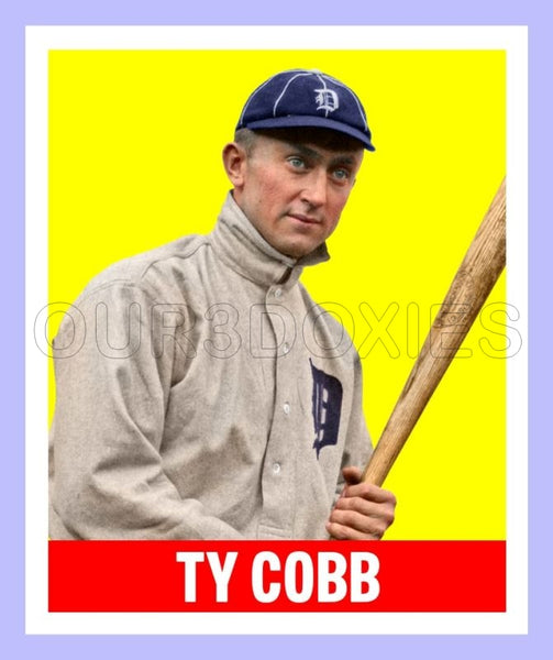 Ty Cobb 1948 Leaf Custom Card - 3898