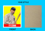 Ty Cobb 1948 Leaf Custom Card - 3898
