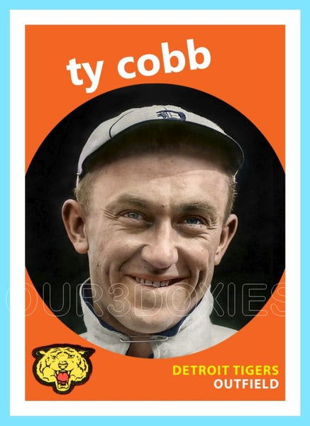 Ty Cobb 1959 Topps Custom Card - 4159