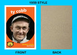 Ty Cobb 1959 Topps Custom Card - 4159