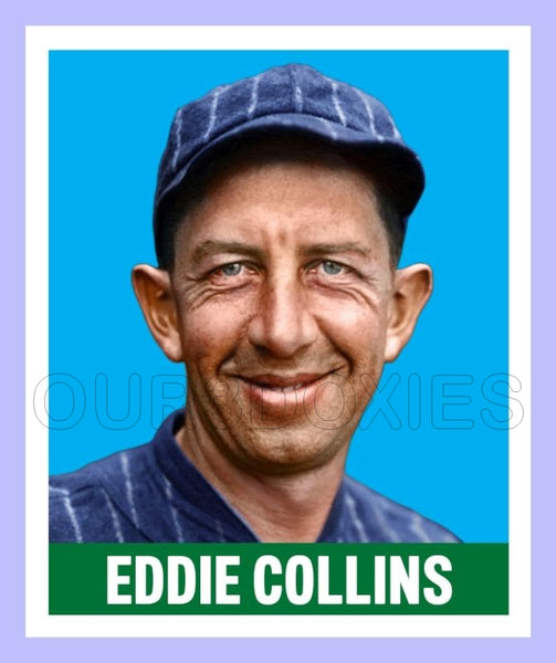 Eddie Collins 1948 Leaf Custom Card - 3899