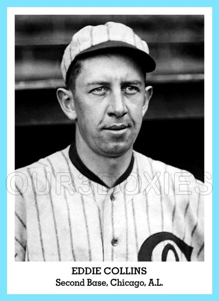 Eddie Collins 1947 Tip Top Bread Custom Card - 3815