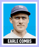 Earle Combs 1948 Leaf Custom Card - 3900