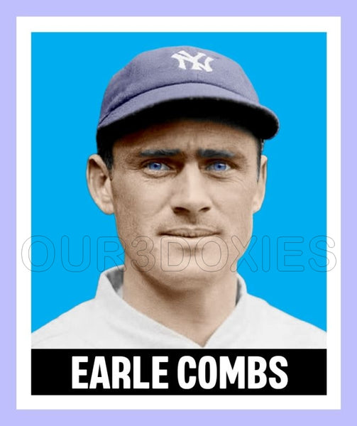 Earle Combs 1948 Leaf Custom Card - 3900