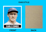 Earle Combs 1948 Leaf Custom Card - 3900