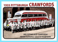 1935 Pittsburgh Crawfords 1973 Topps Custom Card - 4776
