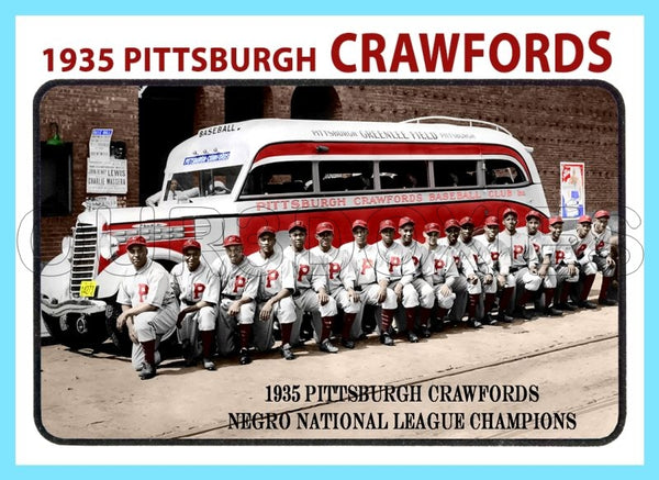 1935 Pittsburgh Crawfords 1973 Topps Custom Card - 4776