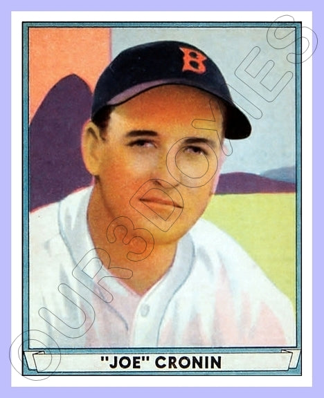 Joe Cronin 1941 Play Ball Reproduction Card - 3771