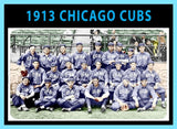 1913 Chicago Cubs 1971 Topps Custom Card - 4590