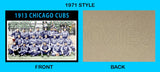 1913 Chicago Cubs 1971 Topps Custom Card - 4590