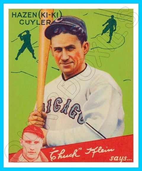 Kiki Cuyler 1934 Goudey Reproduction Card - 3716