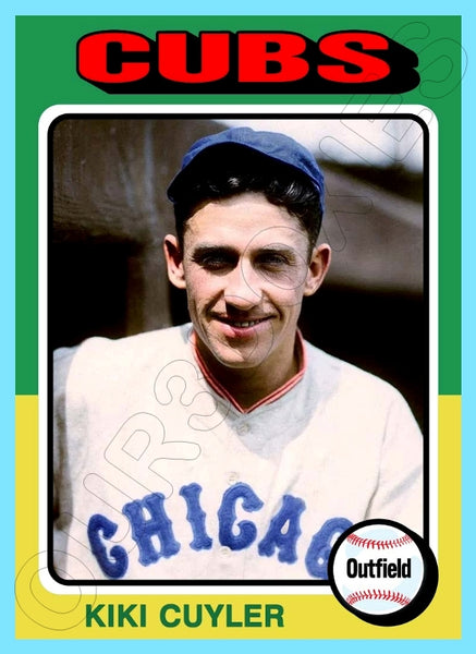 Kiki Cuyler 1975 Topps Custom Card - 4833