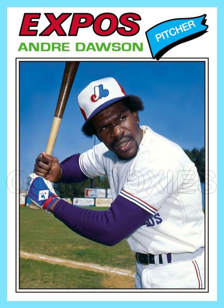 Andre Dawson 1977 Topps Custom Card - 4876