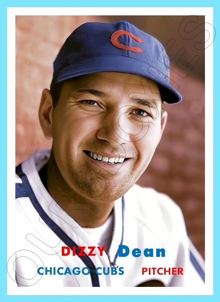 Dizzy Dean 1957 Topps Custom Card - 4086