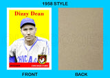 Dizzy Dean 1958 Topps Custom Card - 4119