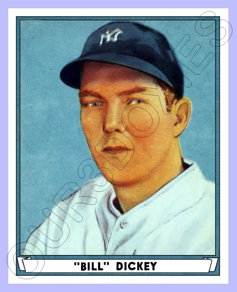 Bill Dickey 1941 Play Ball Reproduction Card - 3772